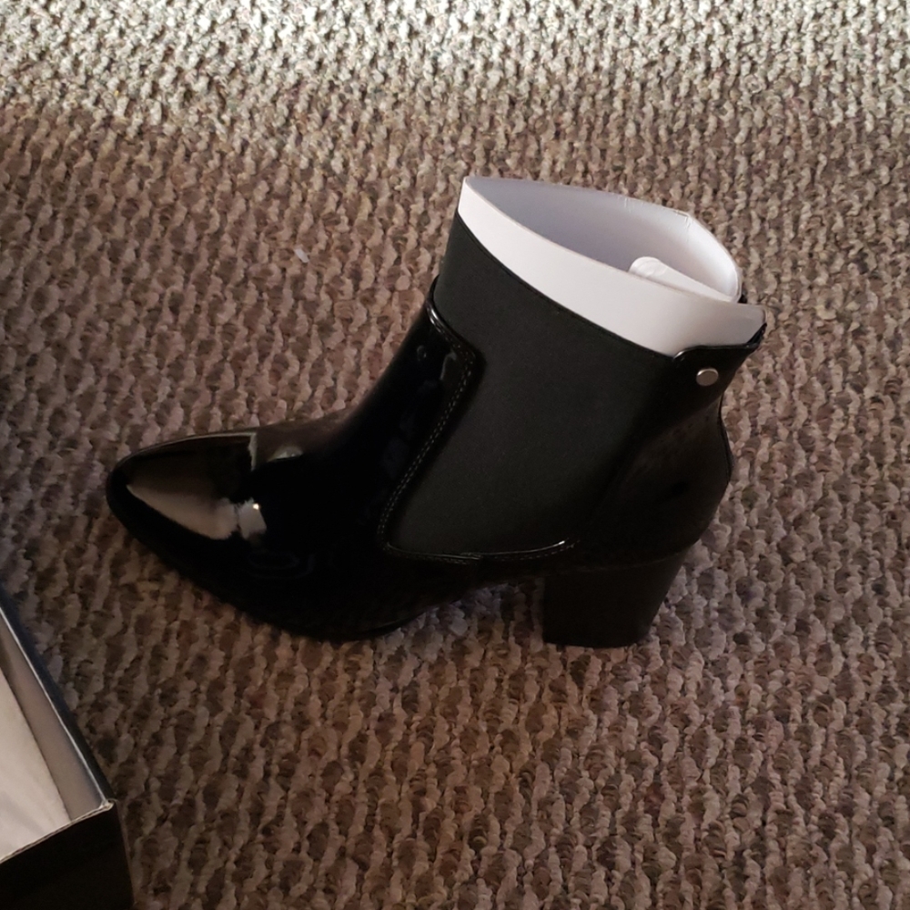 Lane Bryant Black Boots with Heel